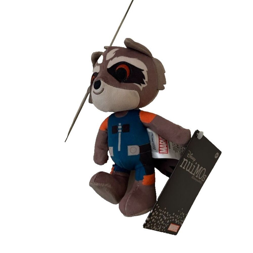 Disney Parks Nuimos Rocket Raccoon Plush Marvel Guardians of the Galaxy NWT